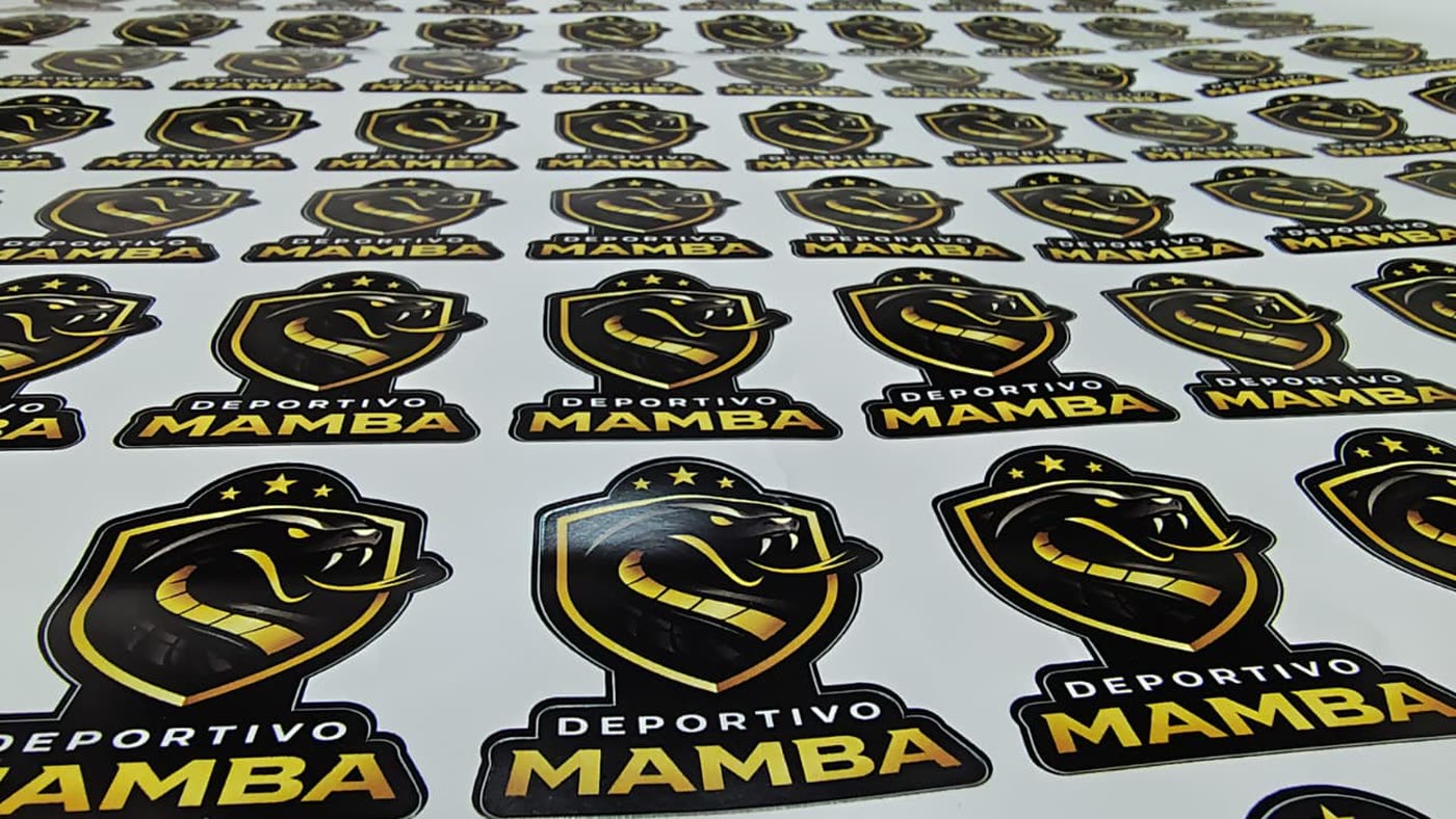 Stickers con corte para un club